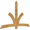 Ekena Millwork Davenport Rough Sawn Timber Gable Bracket, Western Red Cedar, 96"W x 60"H x 2"D x 6"F, 15/12 Pitch GBW096X60X0206DAV00RWR - alternate 5